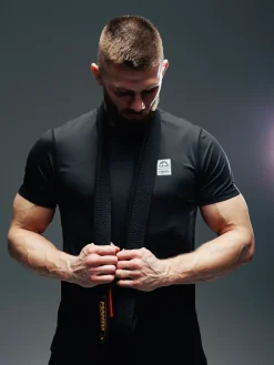 MANTO performance t-shirt PULSE schwarz