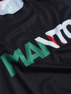 MANTO performance t-shirt TEAM WRZOSEK schwarz