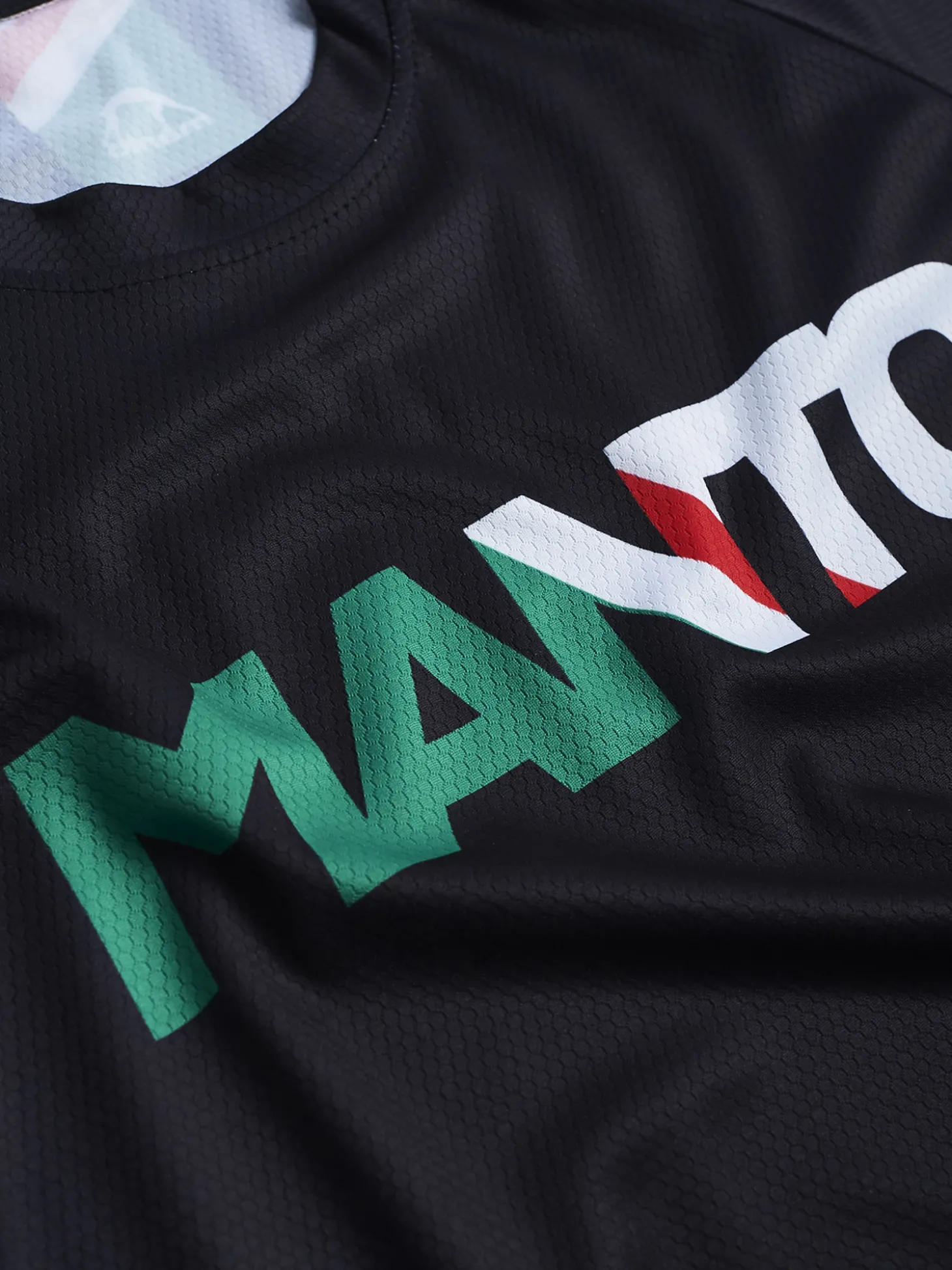 MANTO performance t-shirt TEAM WRZOSEK schwarz