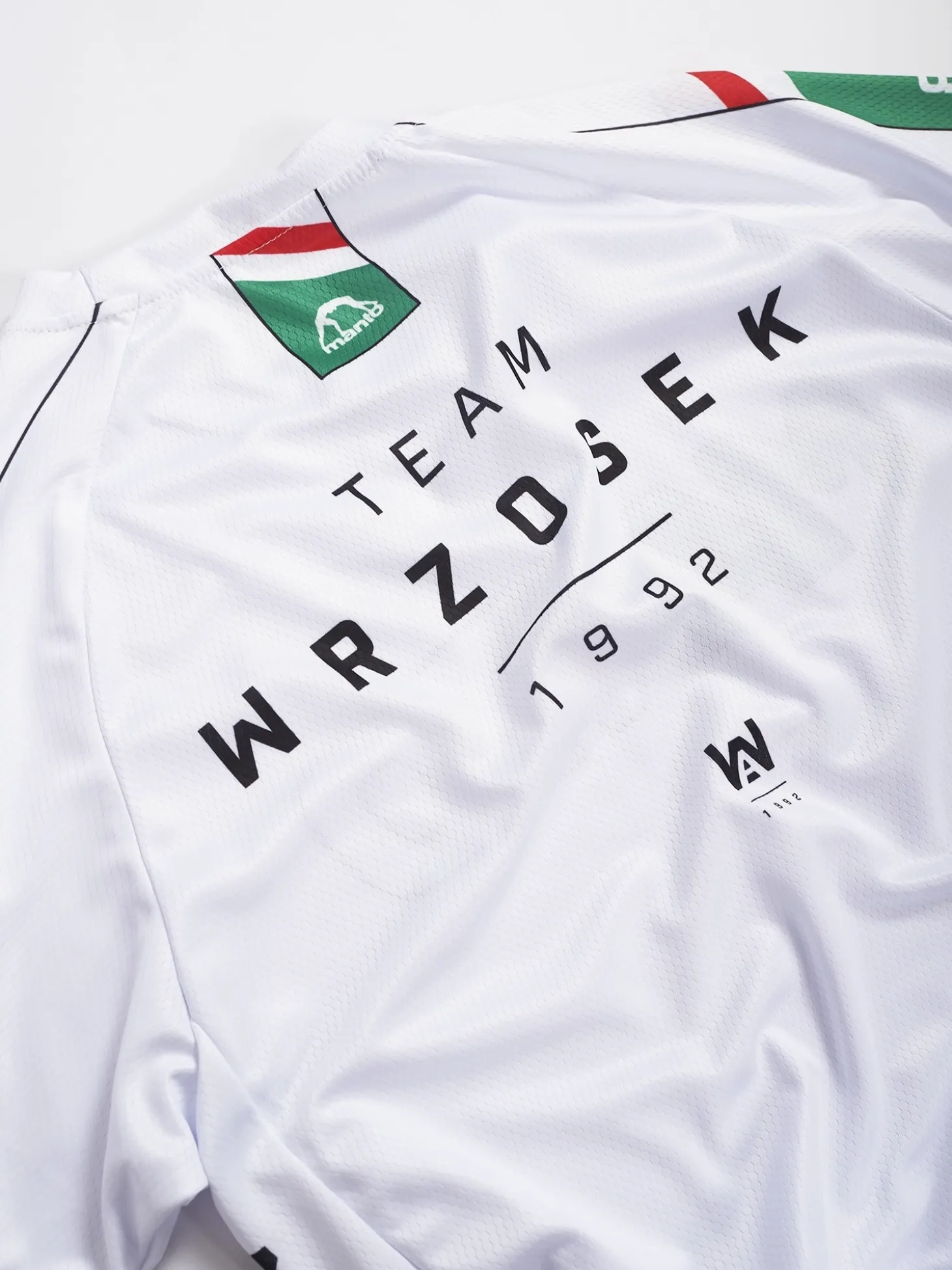 MANTO performance t-shirt TEAM WRZOSEK weiss