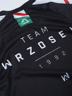 MANTO performance t-shirt TEAM WRZOSEK schwarz