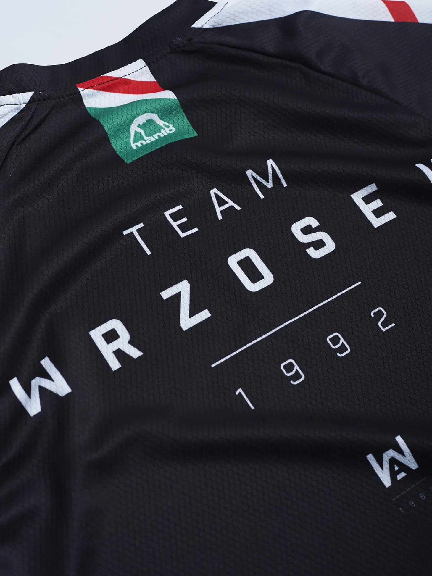 MANTO performance t-shirt TEAM WRZOSEK schwarz