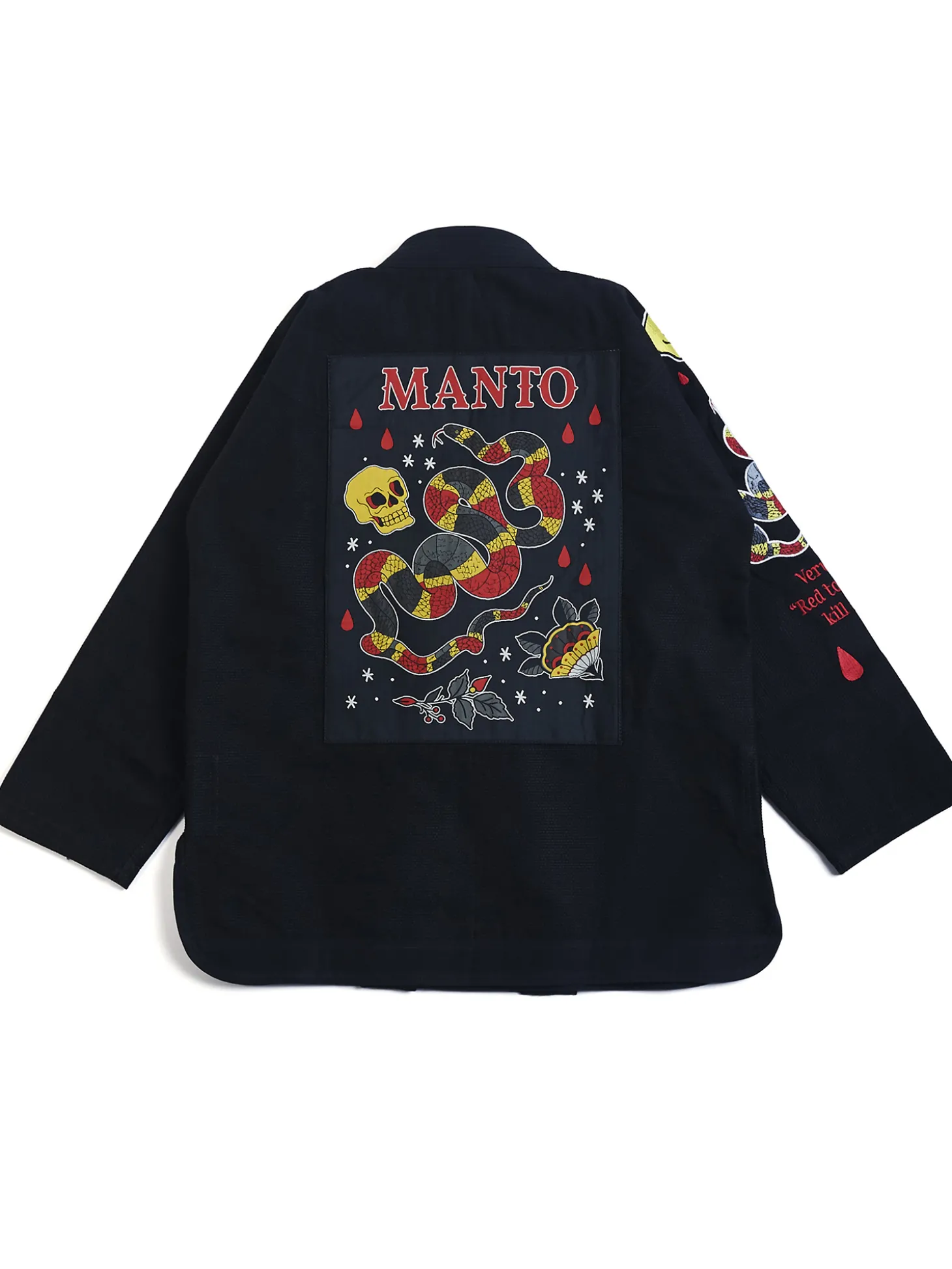 MANTO "CORAL" BJJ GI schwarz