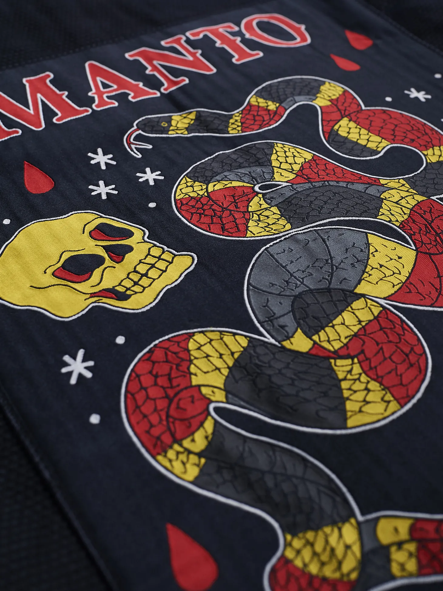 MANTO "CORAL" BJJ GI schwarz