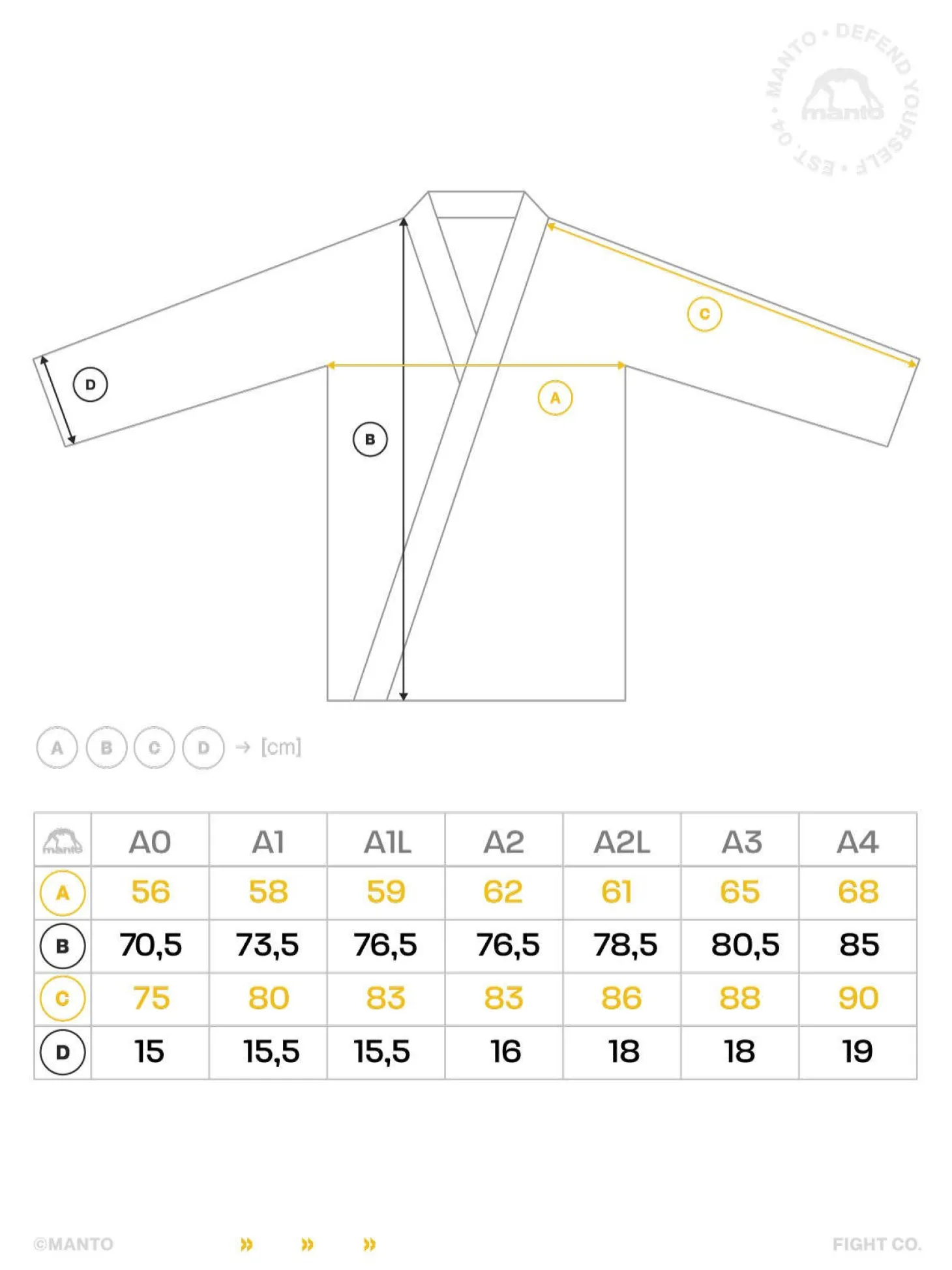 MANTO "HEAVEN" BJJ GI weiss