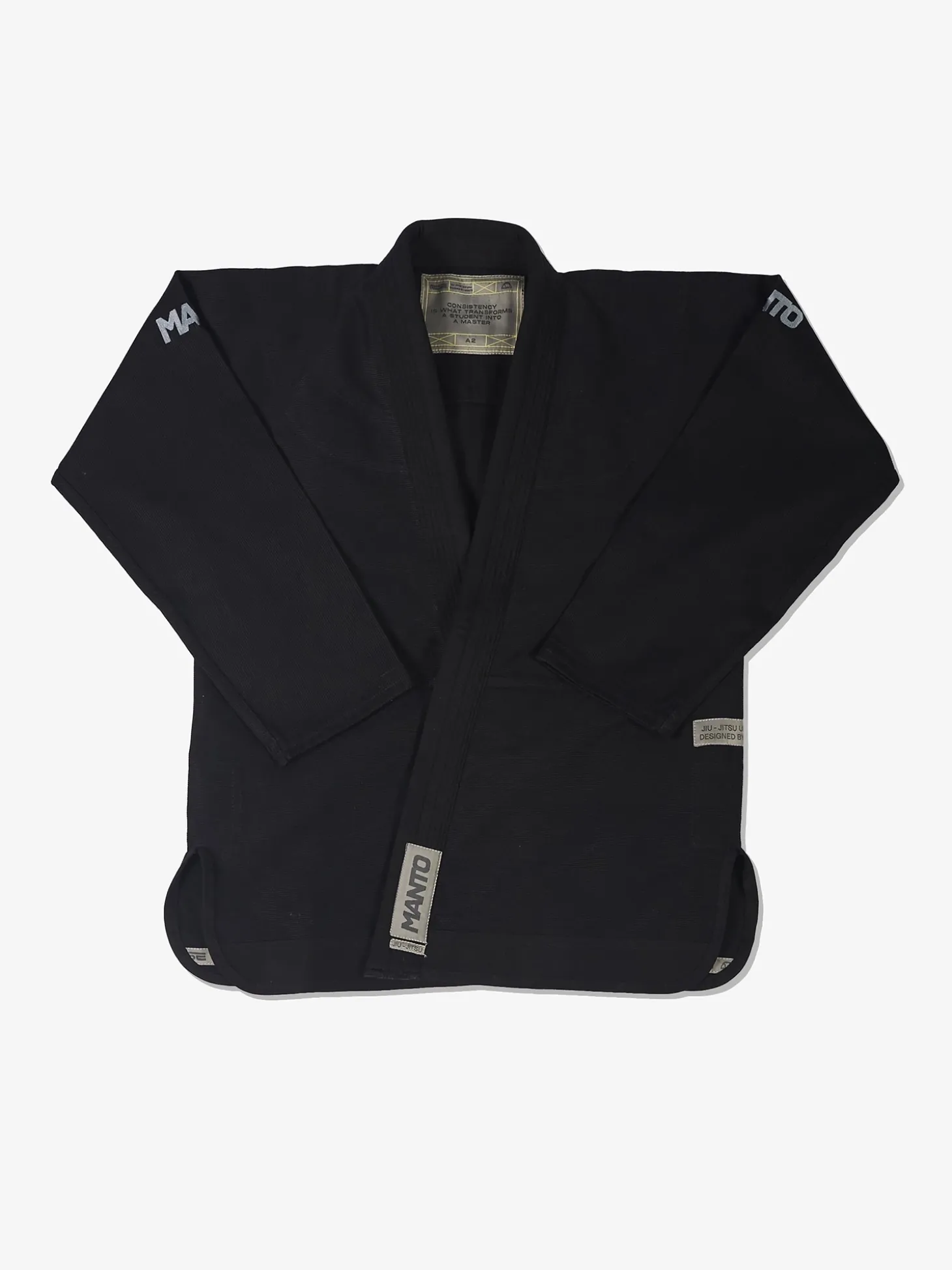 MANTO "RISE 2.0" BJJ GI schwarz