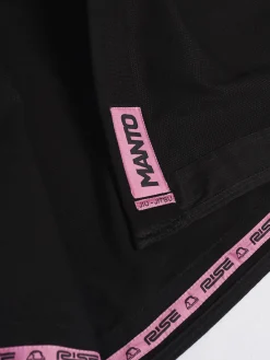 MANTO "RISE 2.0" BJJ GI schwarz-rosa
