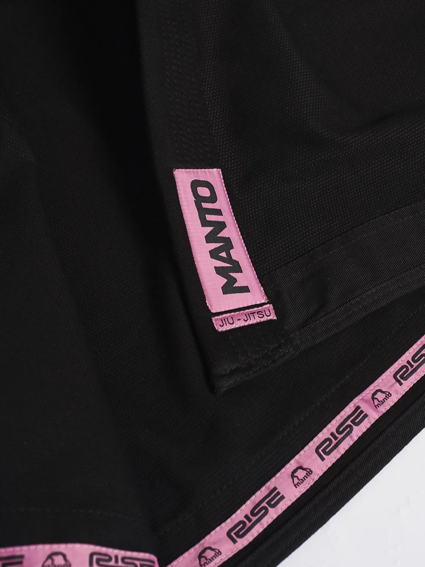 MANTO "RISE 2.0" BJJ GI schwarz-rosa