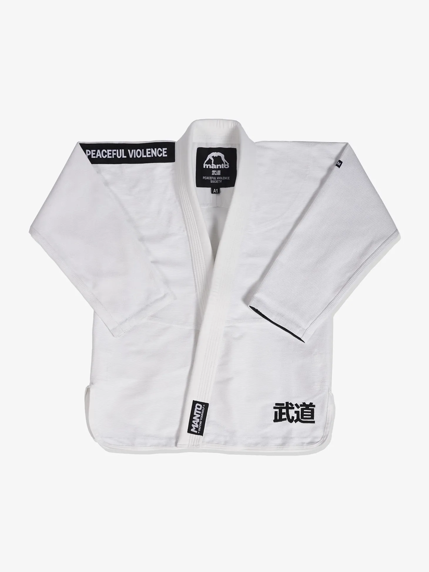 MANTO "SOCIETY" BJJ GI weiss