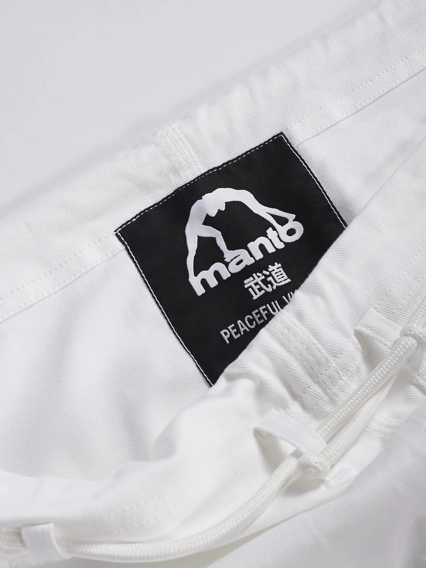 MANTO "SOCIETY" BJJ GI weiss