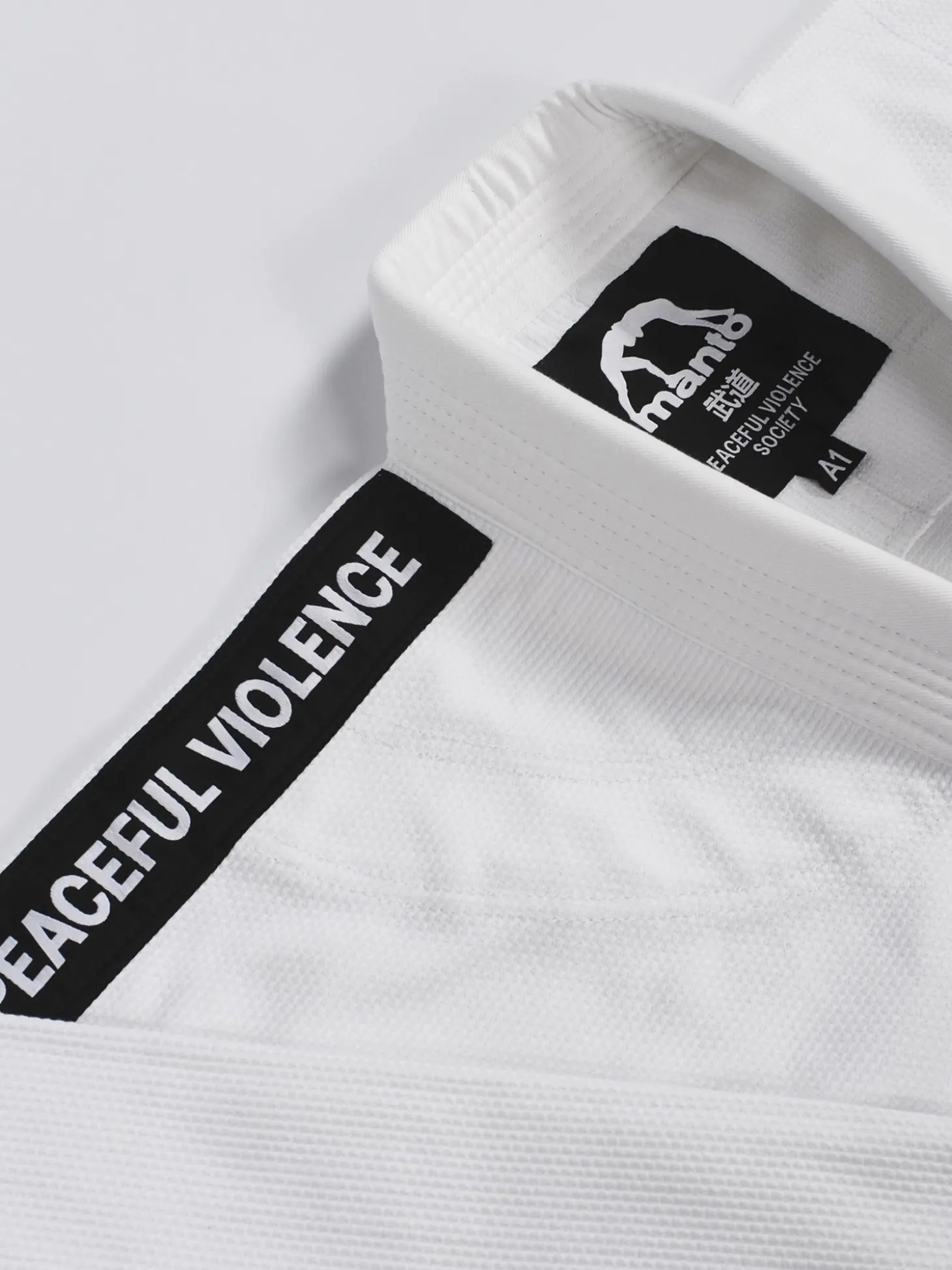 MANTO "SOCIETY" BJJ GI weiss
