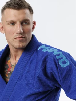 MANTO "X5" BJJ GI blau