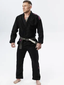 MANTO "X5" BJJ GI schwarz - lila
