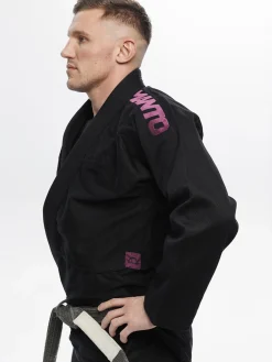 MANTO "X5" BJJ GI schwarz - lila