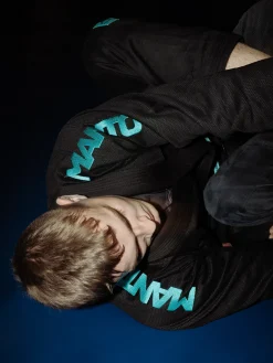 MANTO "X5" BJJ GI schwarz - türkis