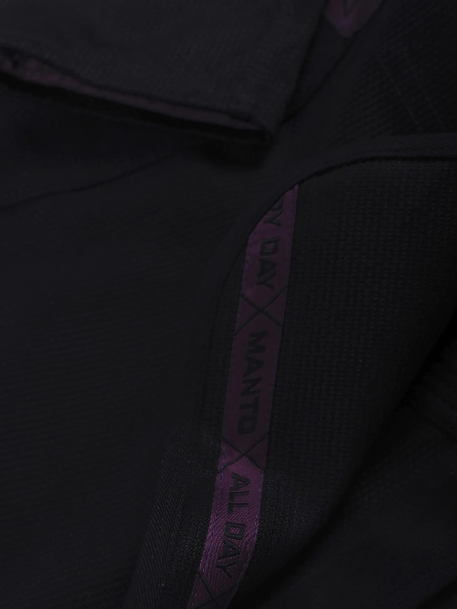 MANTO "X5" BJJ GI schwarz - lila