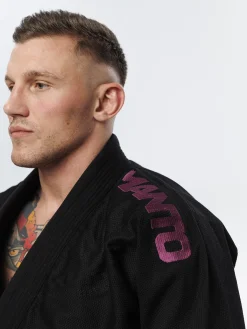 MANTO "X5" BJJ GI schwarz - lila