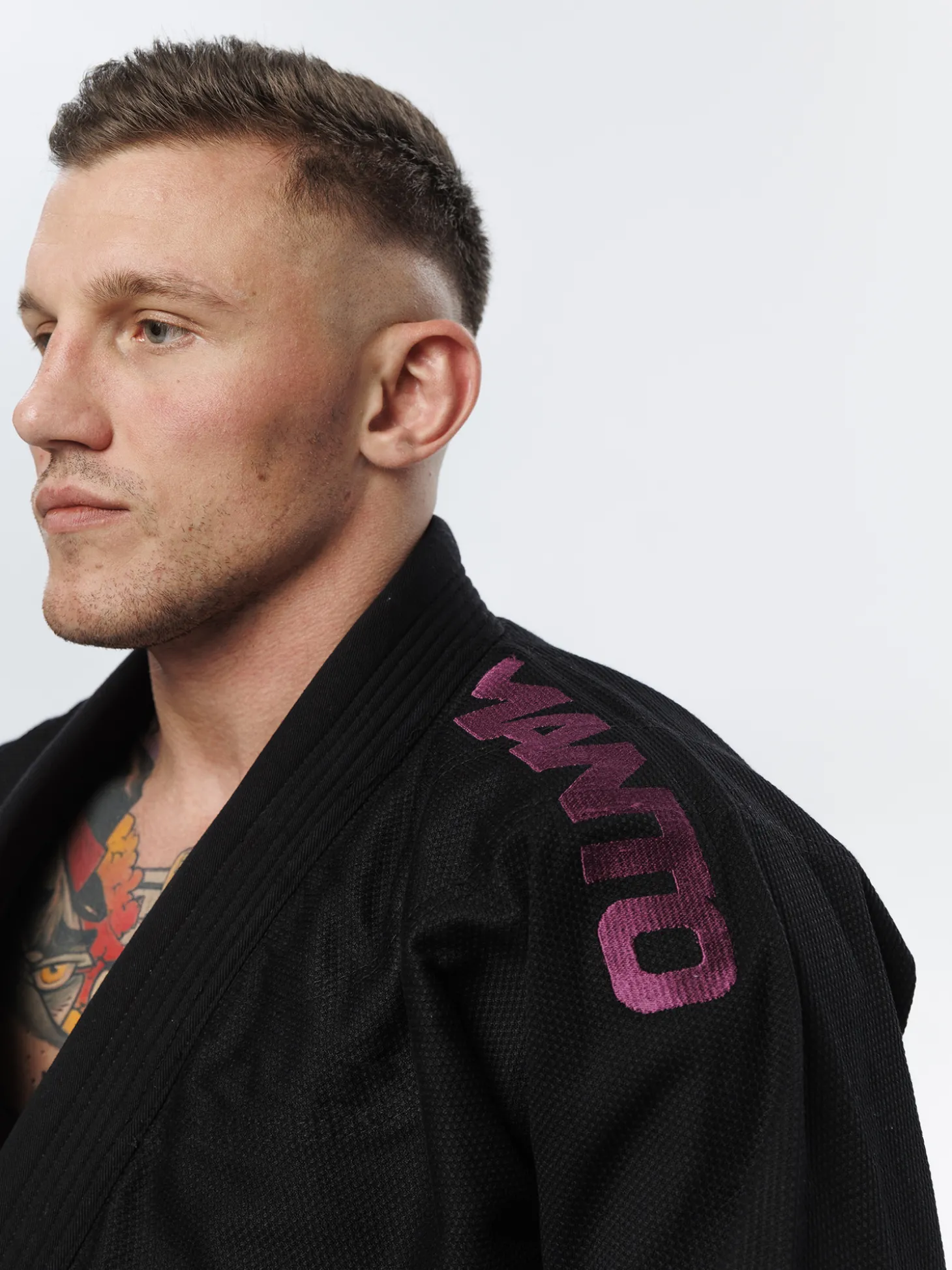 MANTO "X5" BJJ GI schwarz - lila