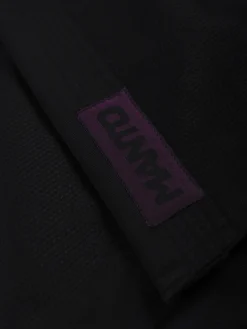 MANTO "X5" BJJ GI schwarz - lila