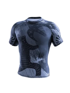 MANTO rashguard LIVINGS grau