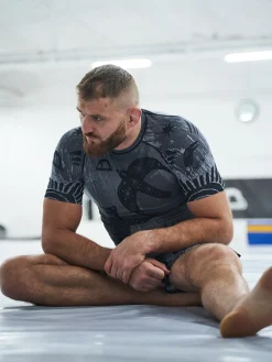 MANTO rashguard LIVINGS grau