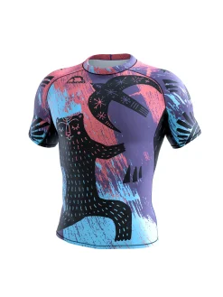 MANTO rashguard LIVINGS Mehrfarben
