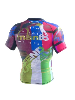 MANTO rashguard NEON ABSTRACT