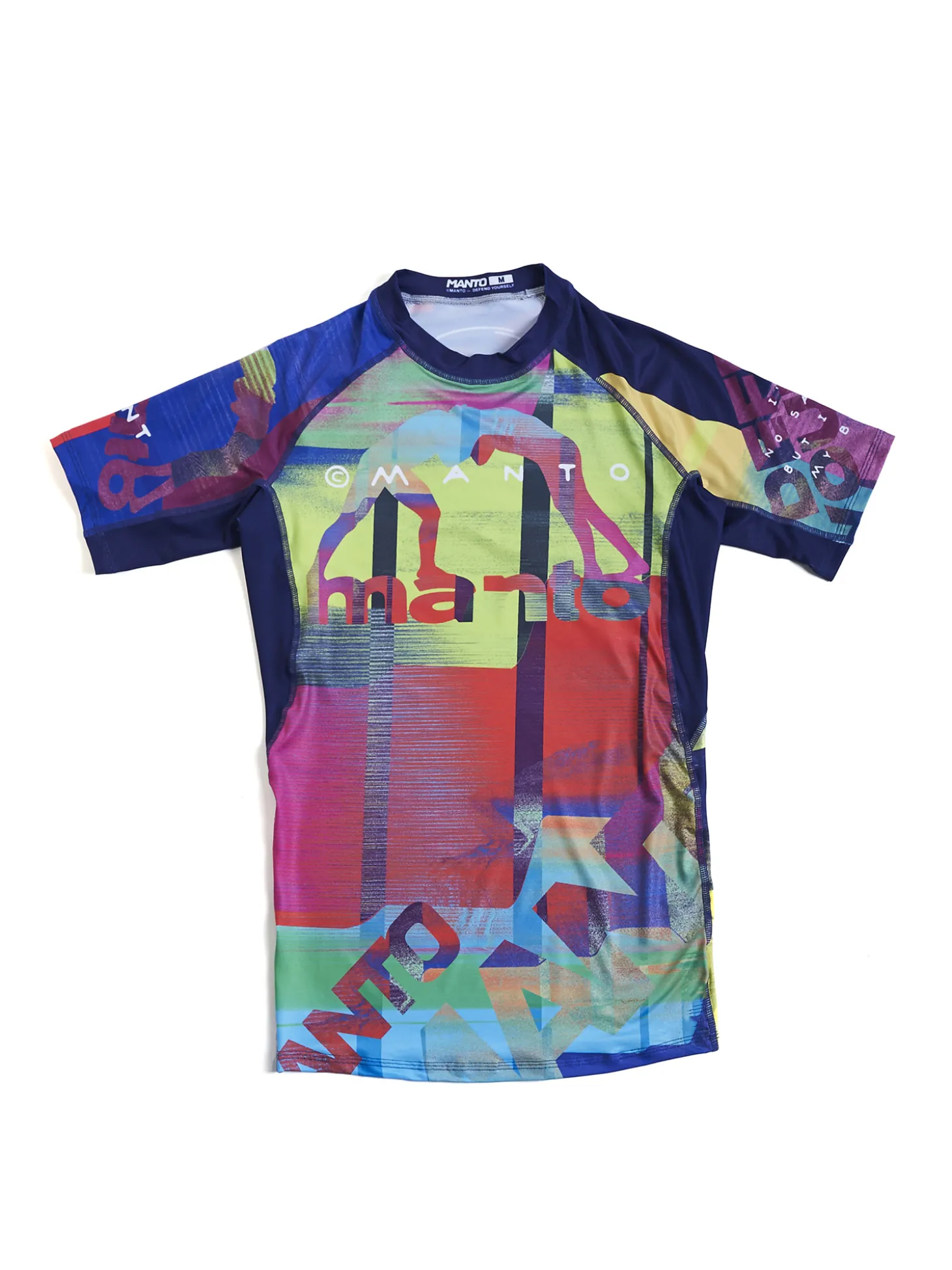 MANTO rashguard NEON ABSTRACT