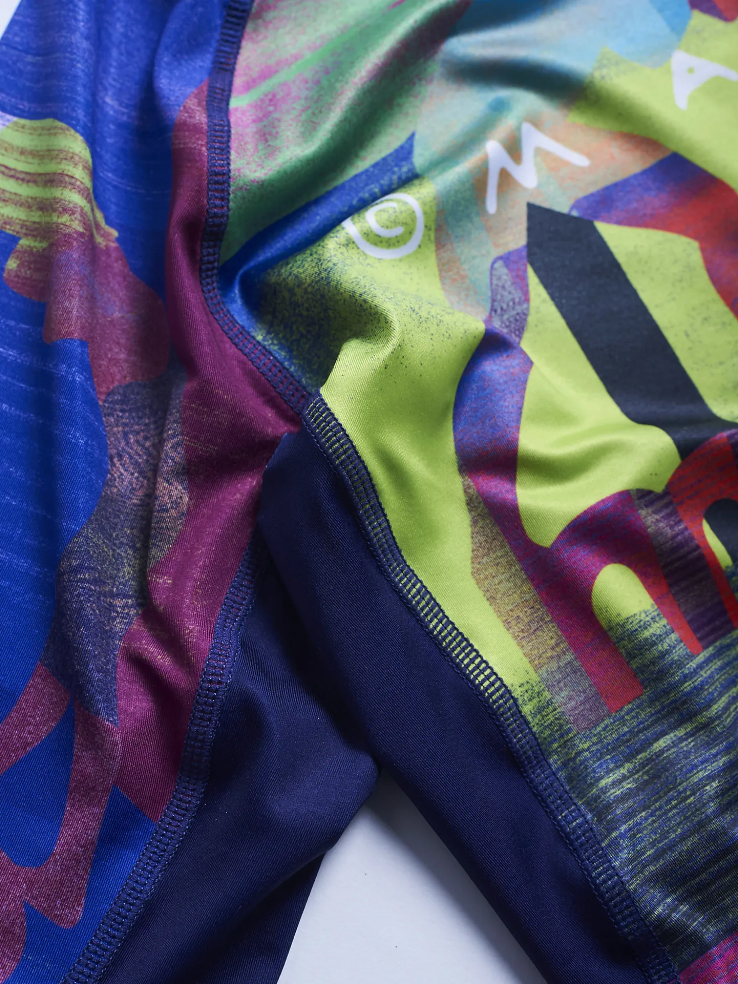 MANTO rashguard NEON ABSTRACT