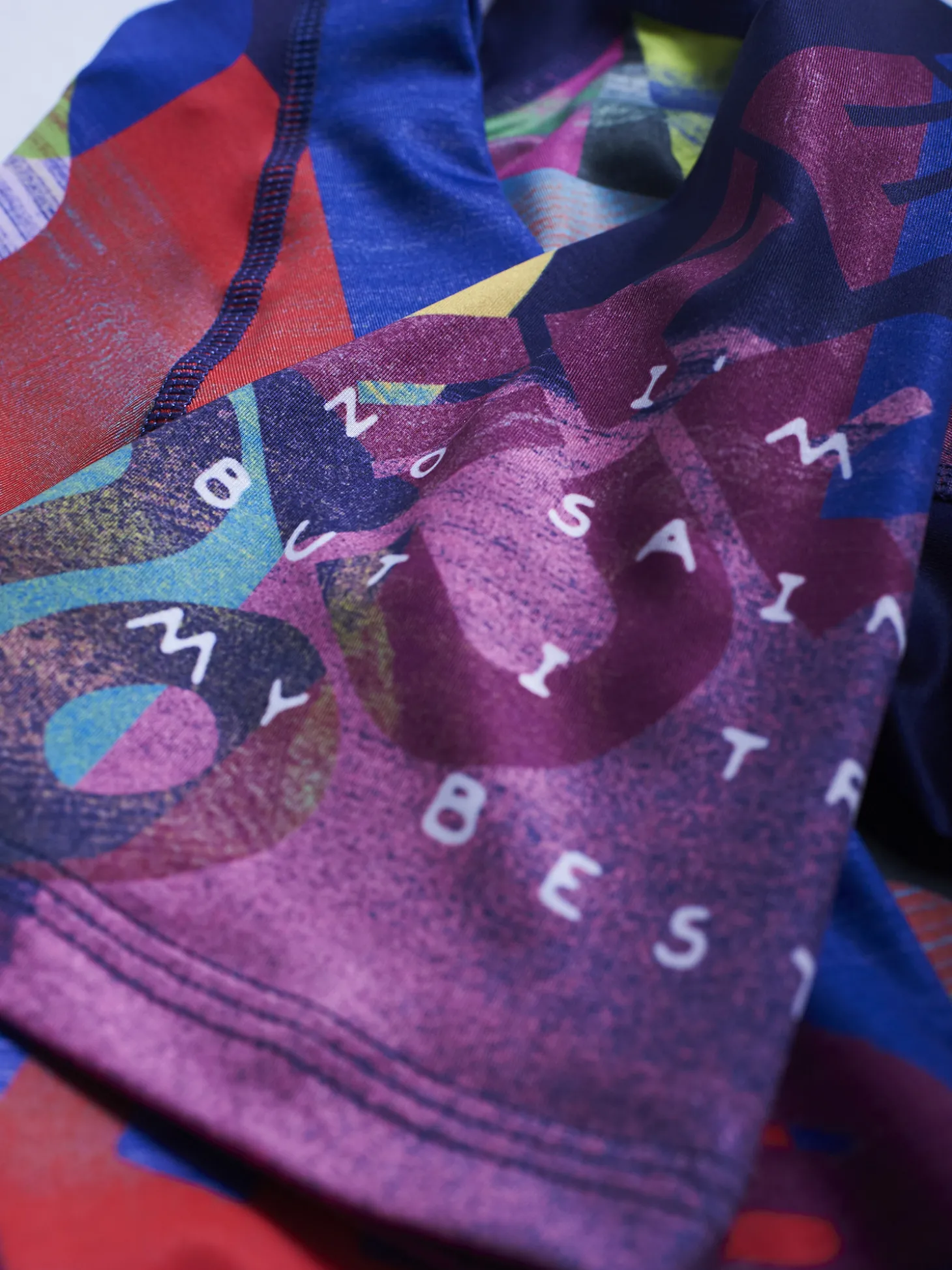 MANTO rashguard NEON ABSTRACT