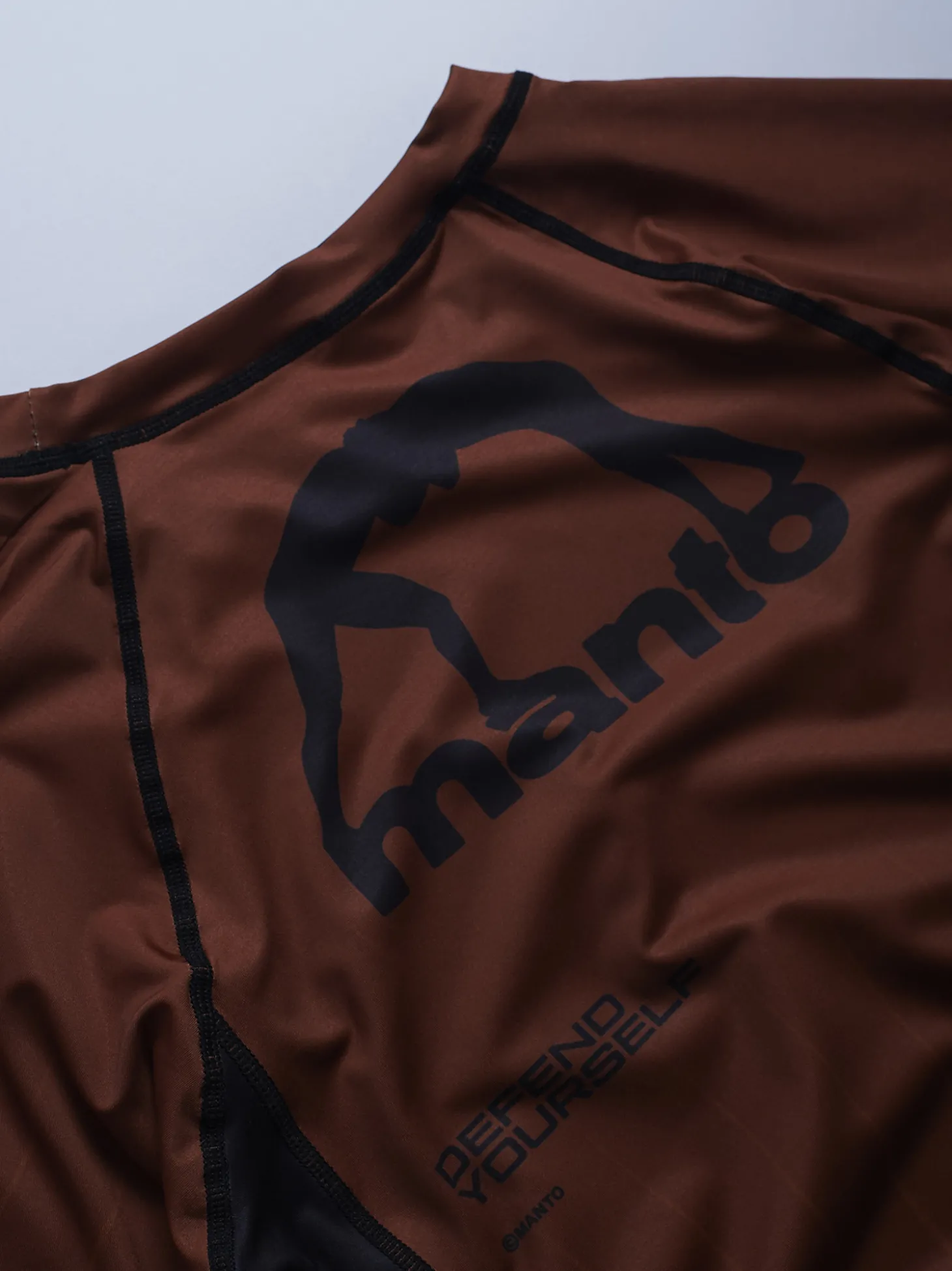 MANTO rashguard RANKED braun