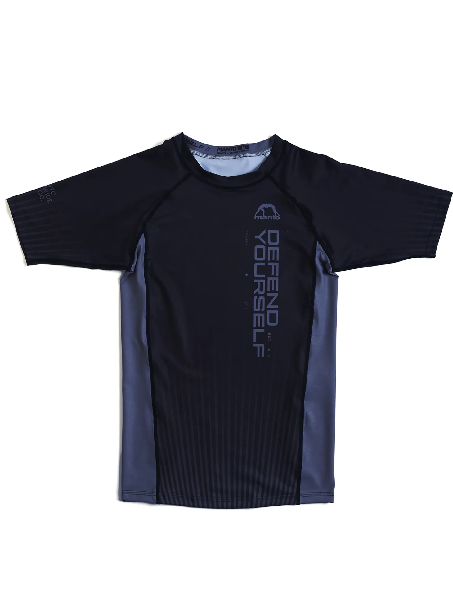 MANTO rashguard RANKED schwarz
