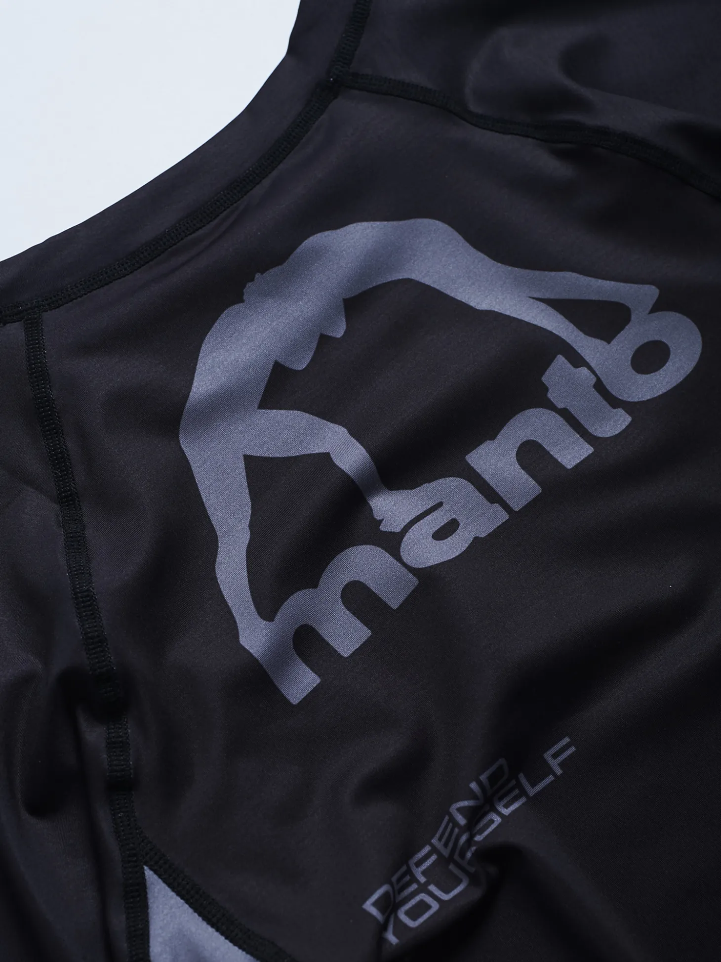 MANTO rashguard RANKED schwarz