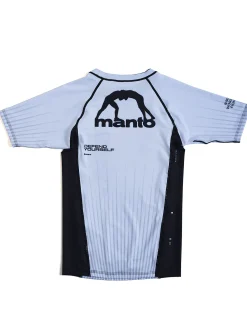 MANTO rashguard RANKED weiss
