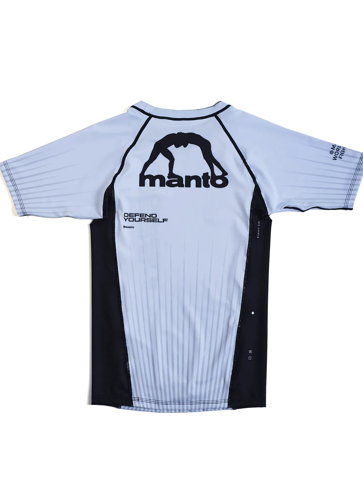 MANTO rashguard RANKED weiss