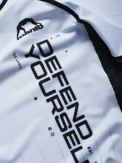 MANTO rashguard RANKED weiss