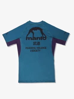 MANTO rashguard SOCIETY grun