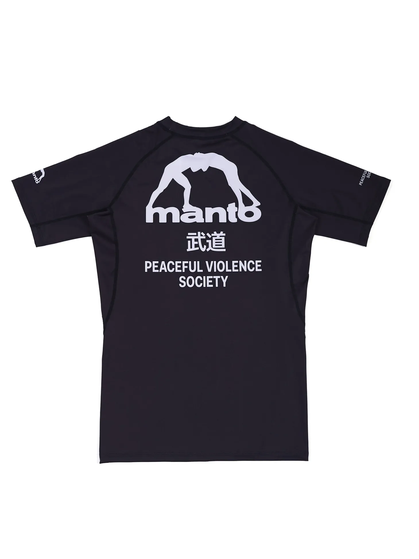 MANTO rashguard SOCIETY schwarz