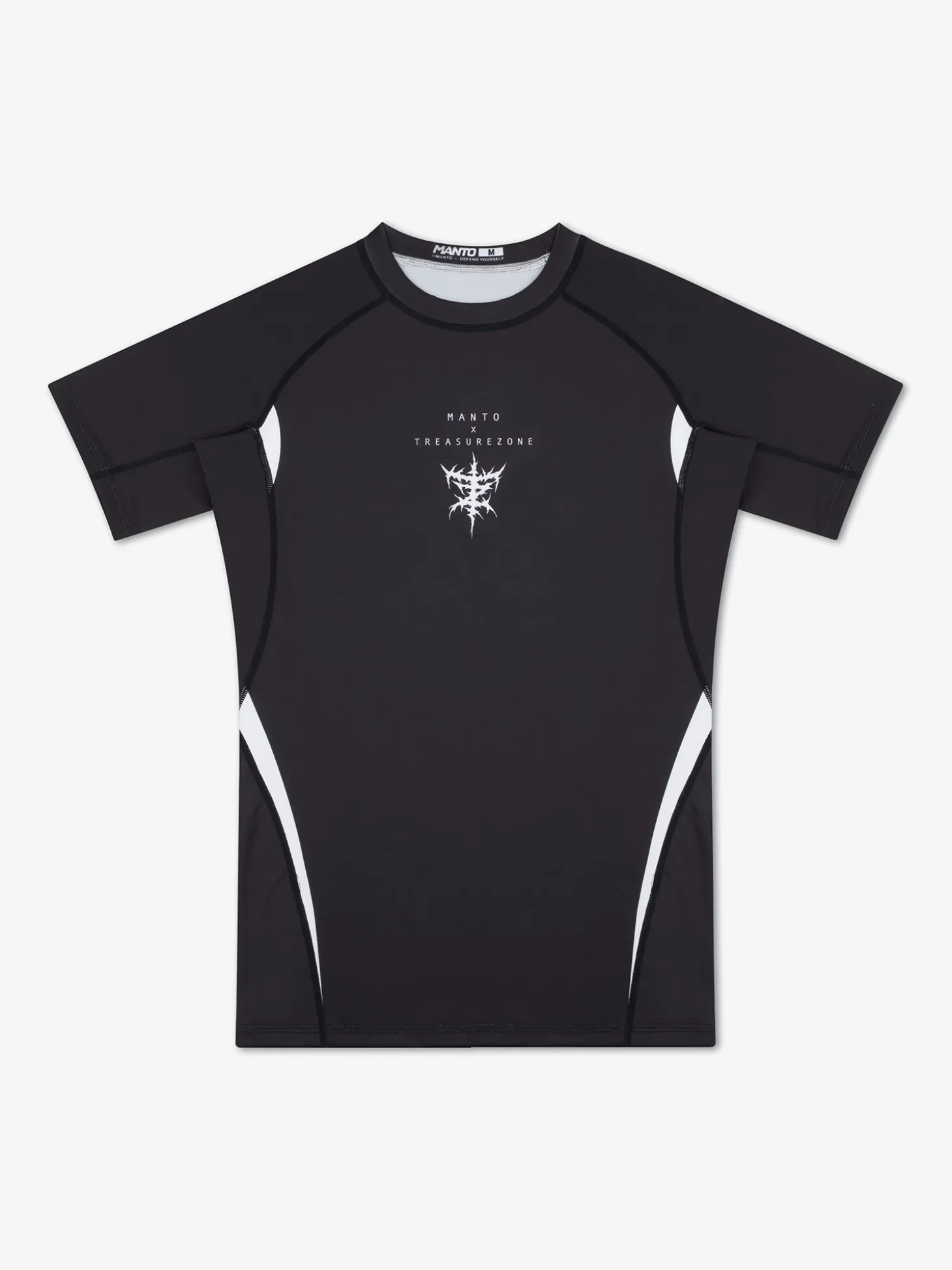MANTO rashguard TREASURE ZONE schwarz