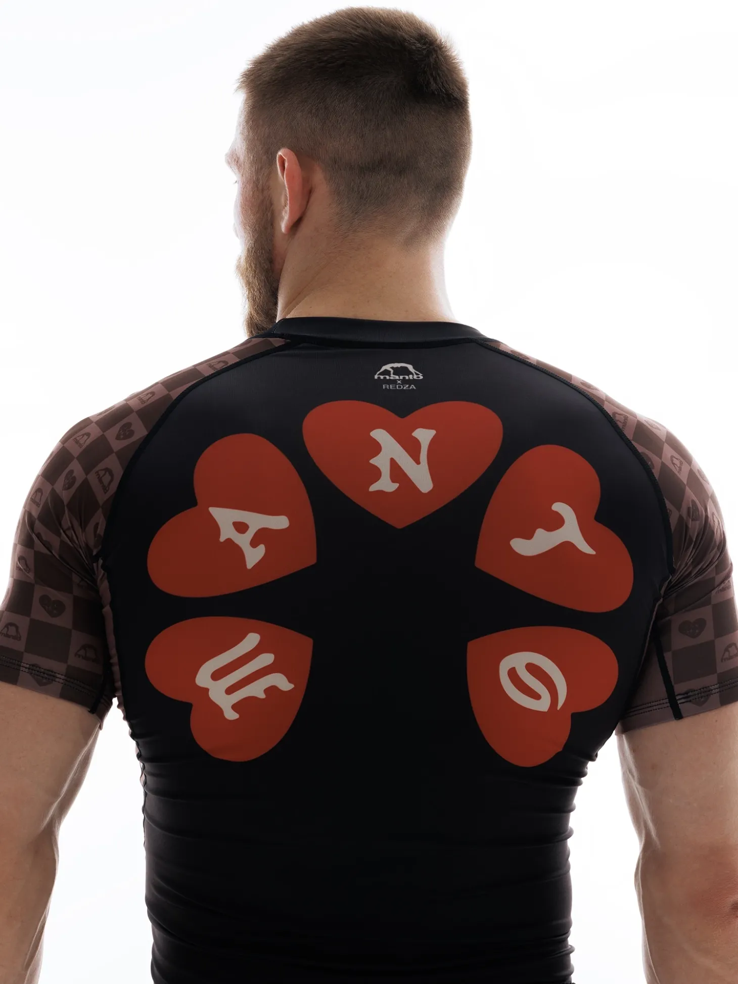 MANTO rashguard TUFF LUV schwarz