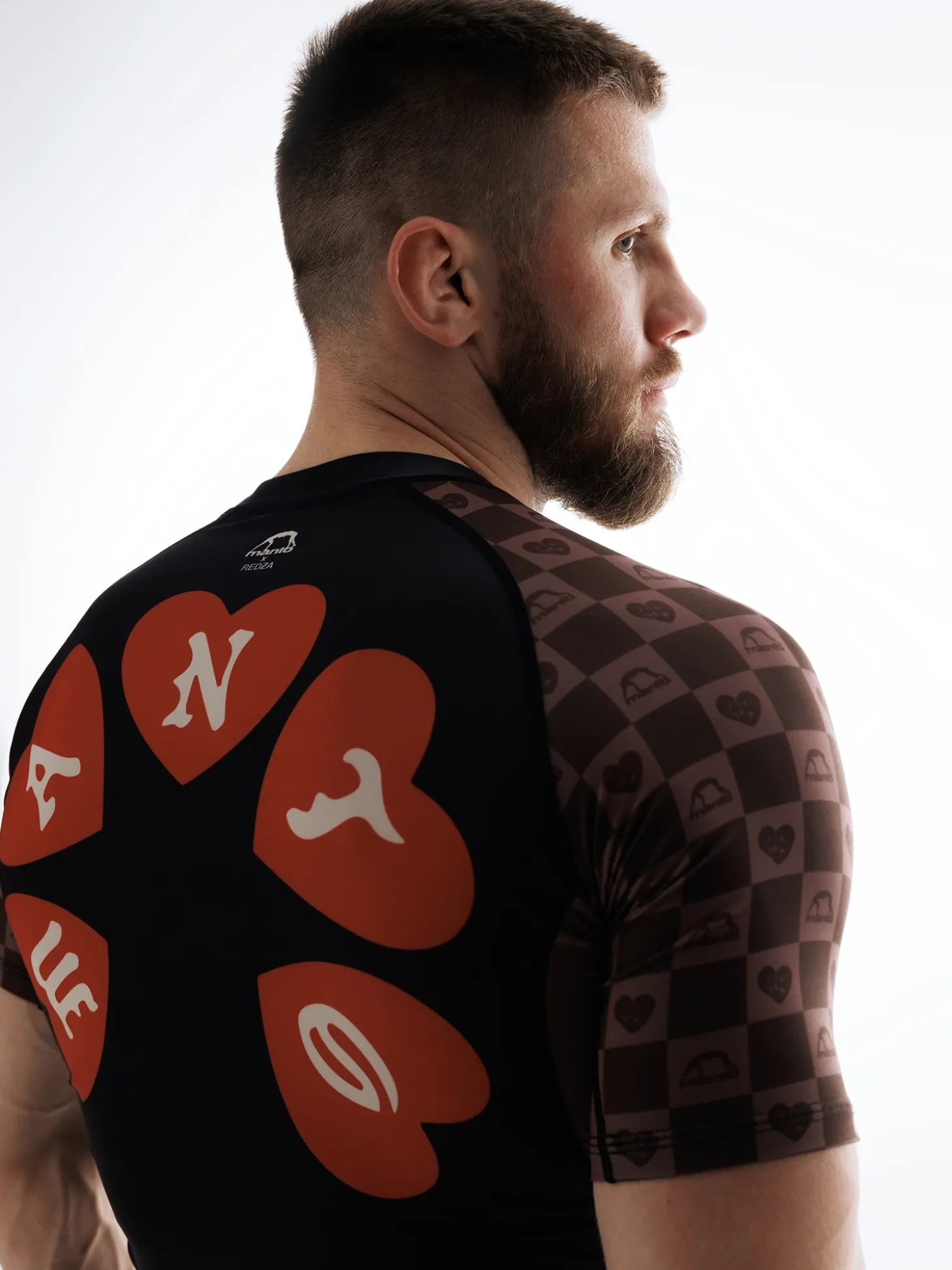 MANTO rashguard TUFF LUV schwarz