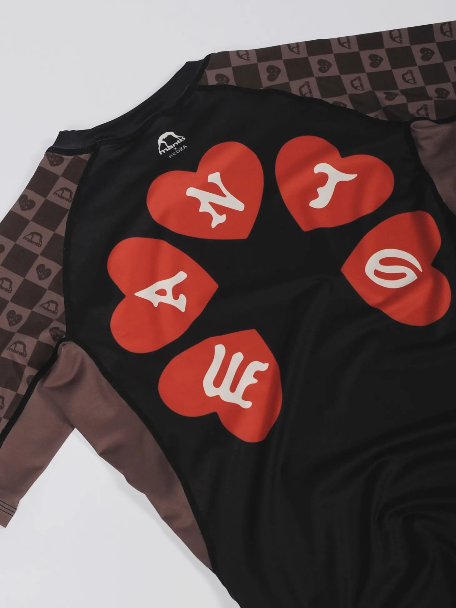 MANTO rashguard TUFF LUV schwarz
