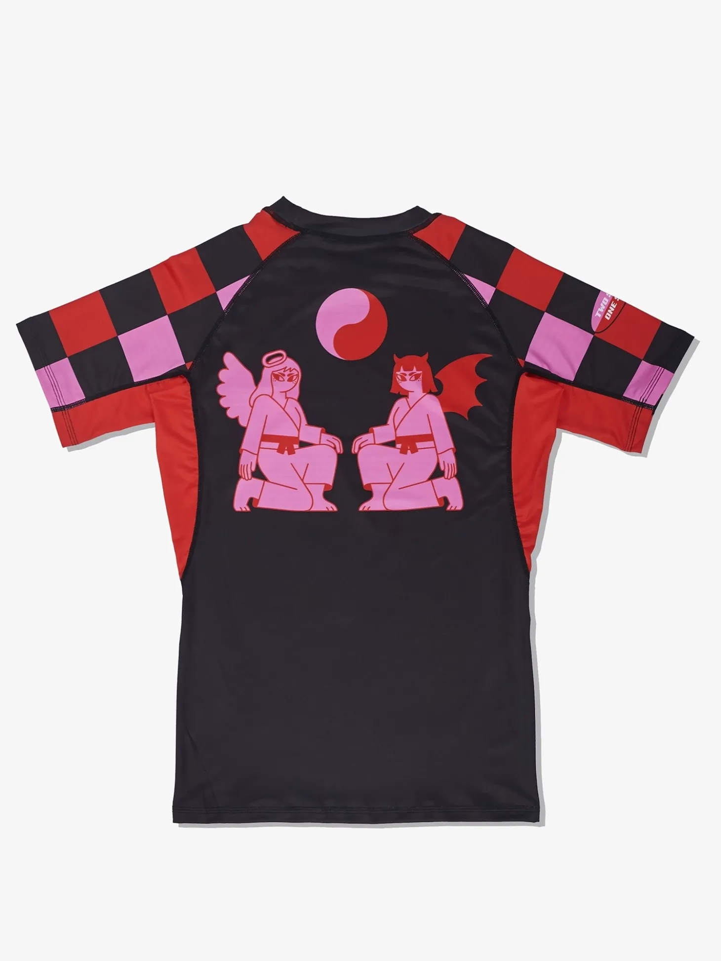 MANTO rashguard TWO SIDES schwarz