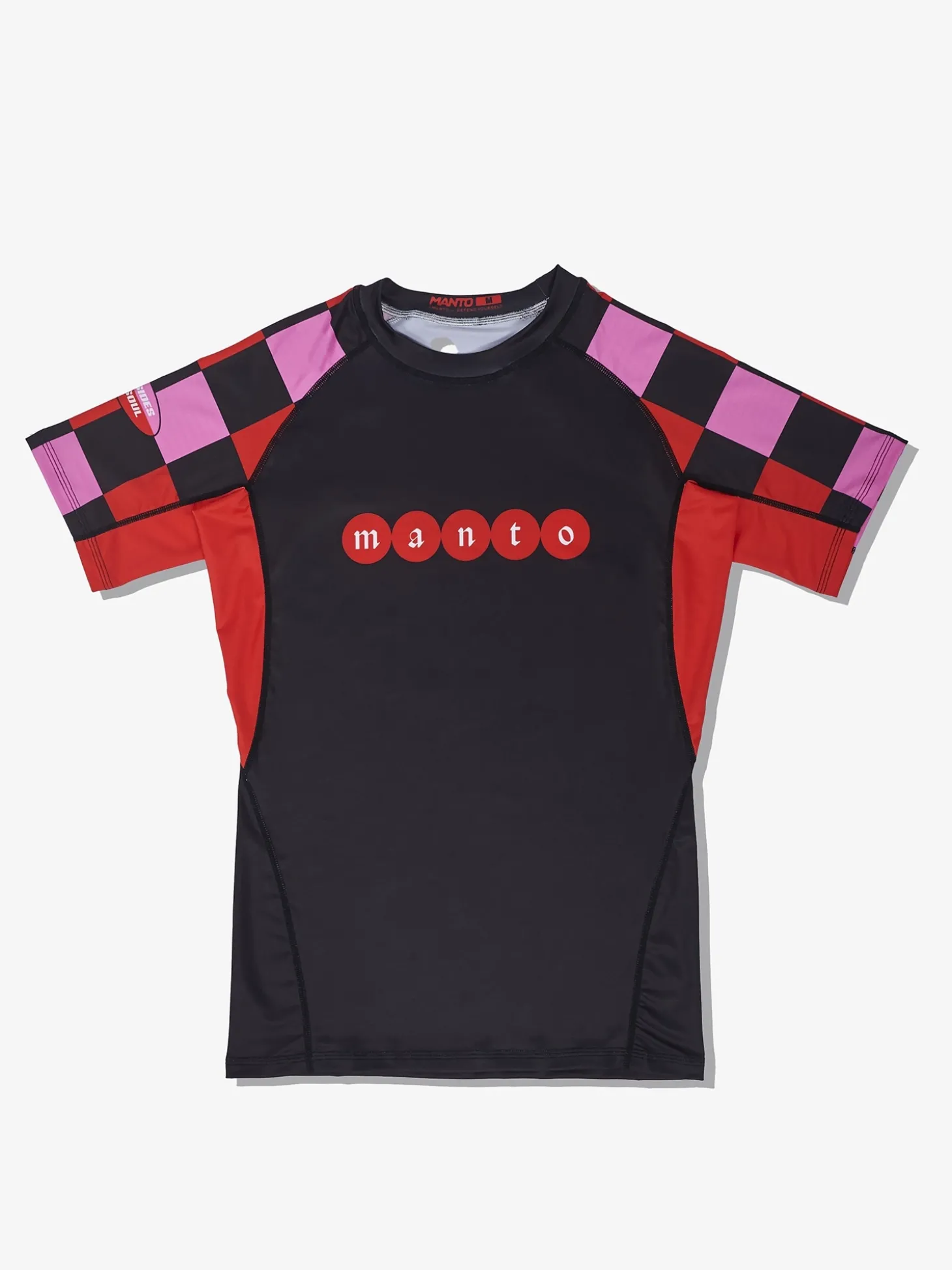 MANTO rashguard TWO SIDES schwarz