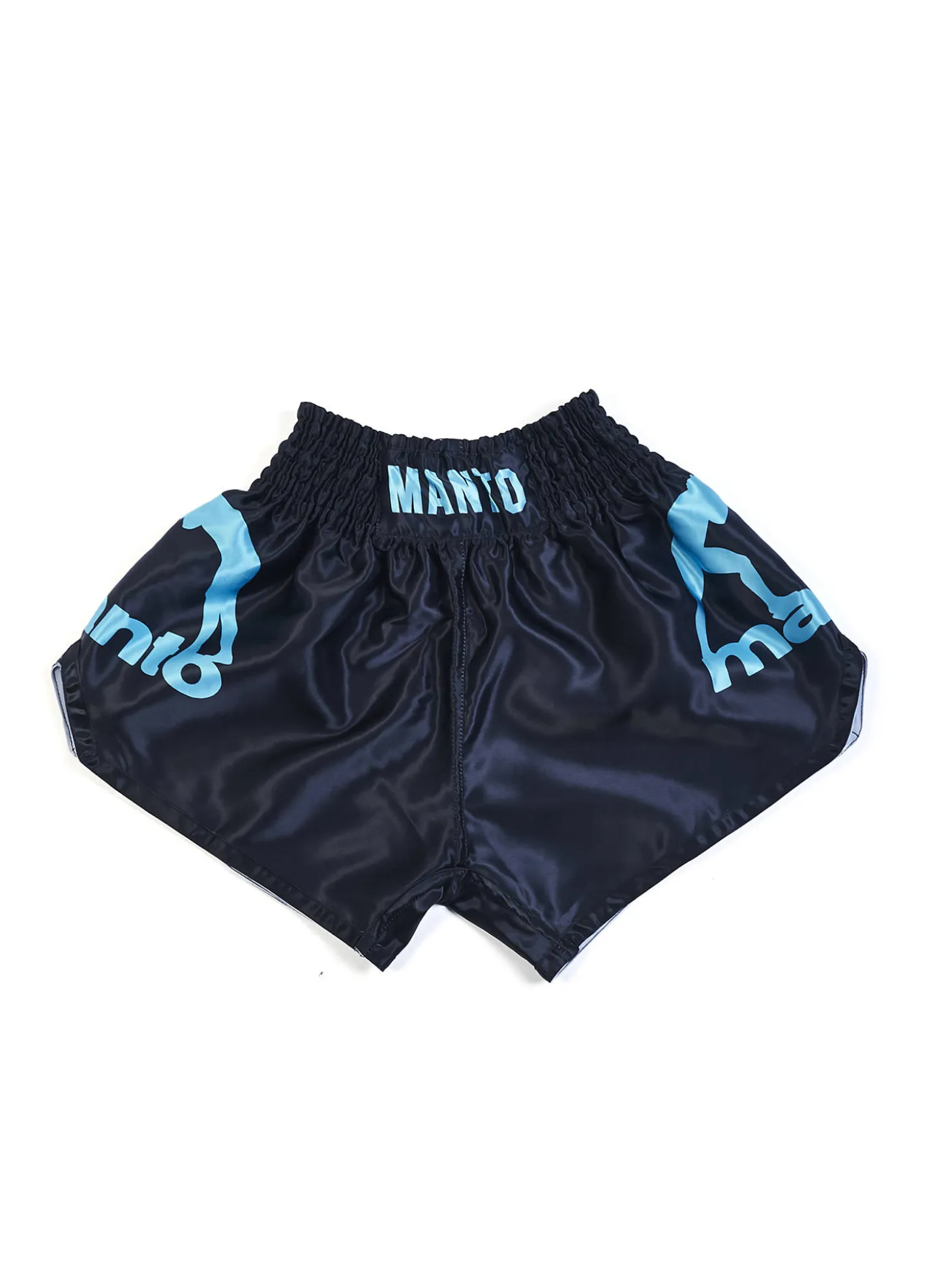 MANTO shorts MUAY THAI DUAL schwarz - blau