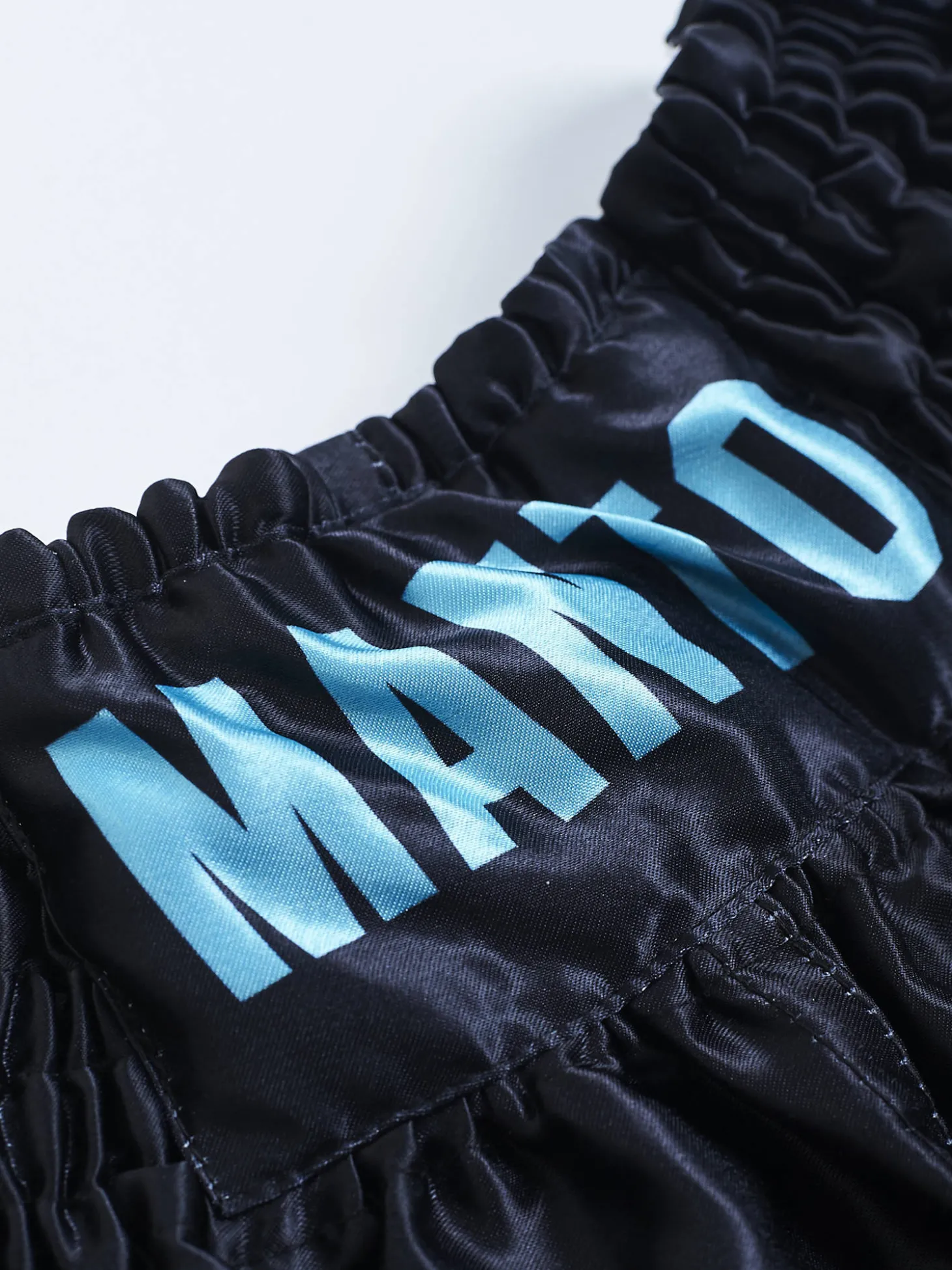 MANTO shorts MUAY THAI DUAL schwarz - blau