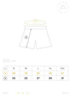 MANTO shorts MUAY THAI DUAL grau