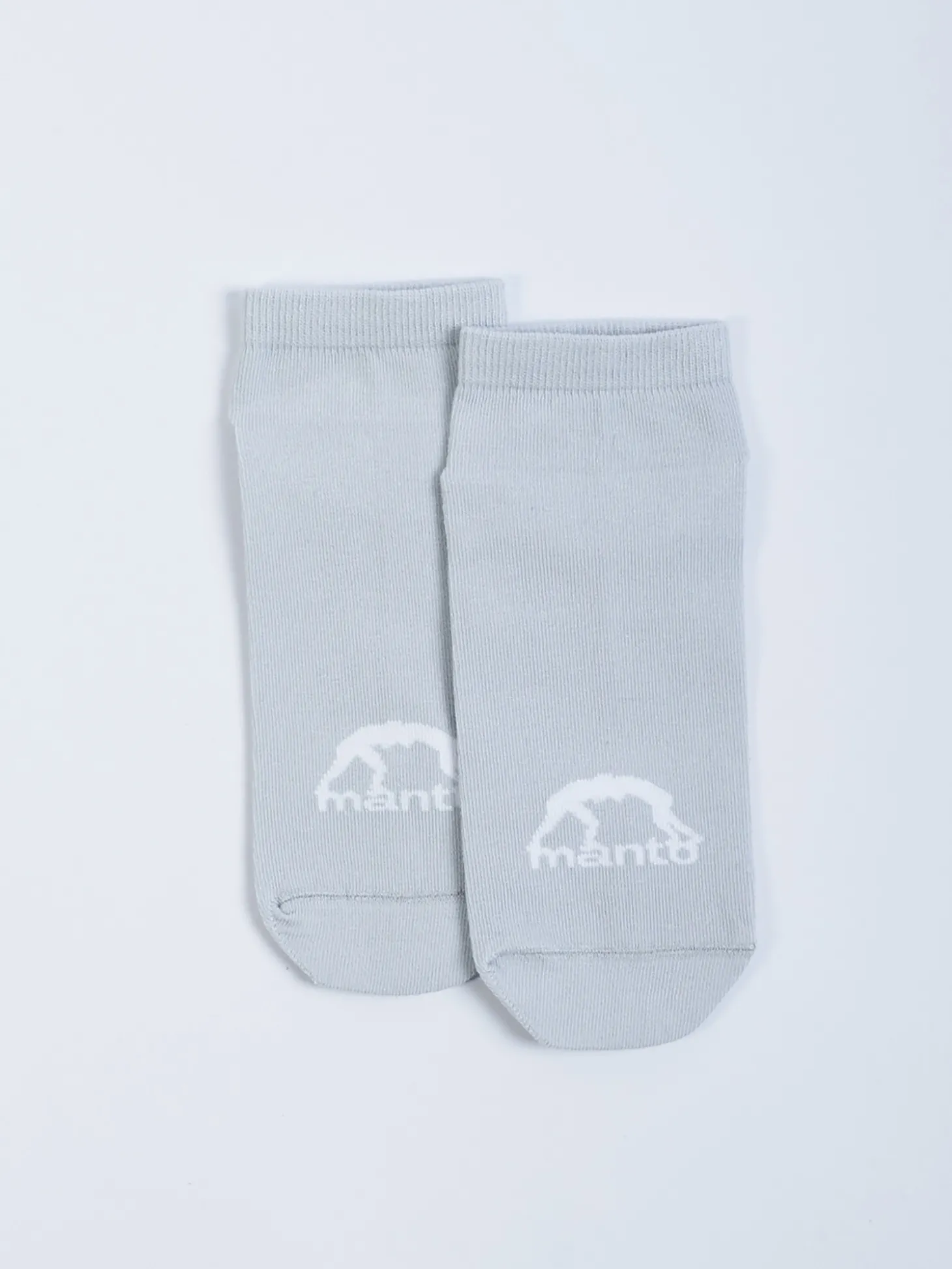 MANTO Socken LOGO grau