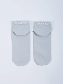 MANTO Socken LOGO grau
