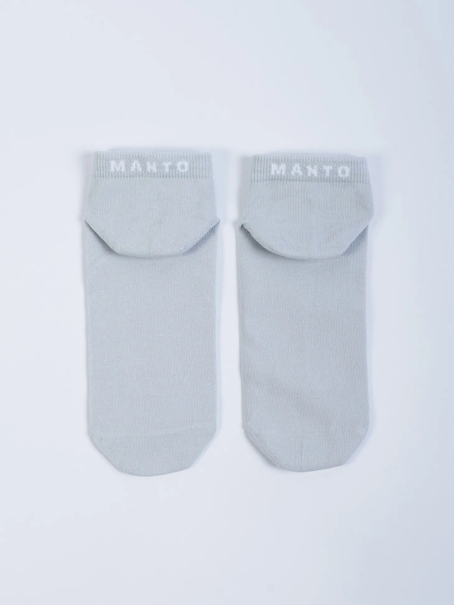 MANTO Socken LOGO grau